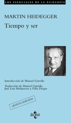 Tiempo y ser - Heidegger Martin - Editorial Tecnos - 9788430952694
