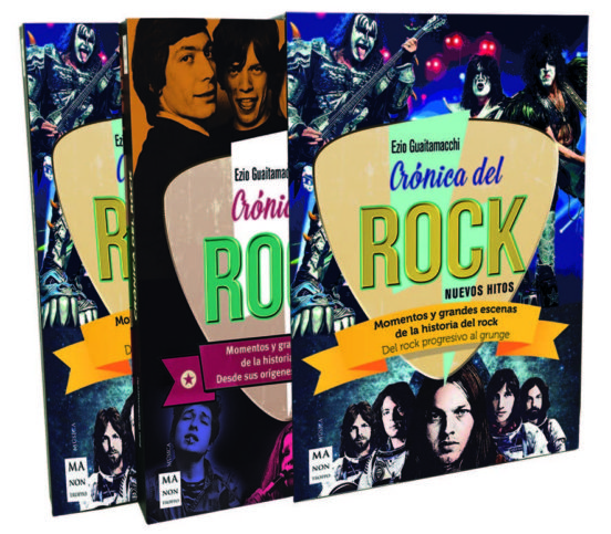 Cronica del rock (pack 2 vol.) - Guaitamacchi Ezio - Ma non troppo - 9788412081213