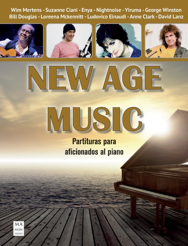 New age music. Partituras para aficionados al piano - Fernandez Perez Miguel Angel - Ma non troppo - 9788418703409