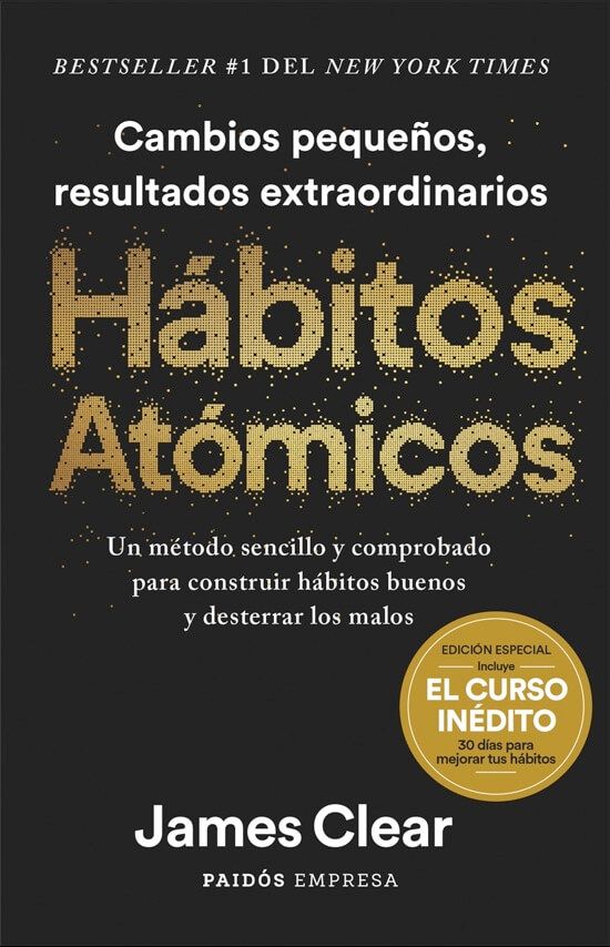 Hábitos atómicos - Clear James - Paidós - 9786124404597