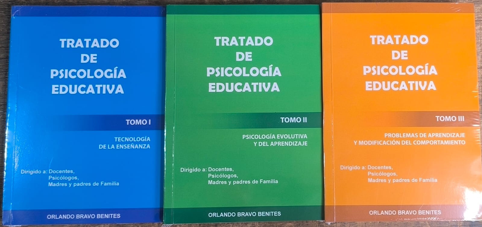 Tratado de psicología educativa. Pack 3 Vol. - Bravo Benites Orlando - Bravo Benites Orlando